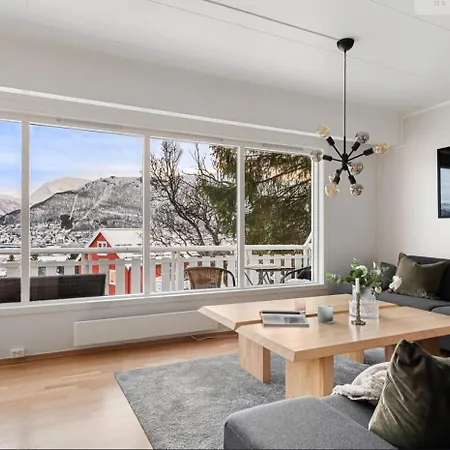 Panoramic View In Centre Tromsø